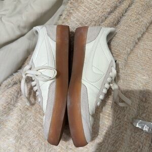 Nike White and Cream Sneakers